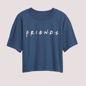 *NEW* 3 Gapkids “Friends” Crop Tee in size Medium